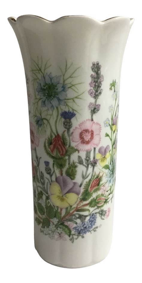 aynsley vase wild tudor|aynsley pottery wild tudor.